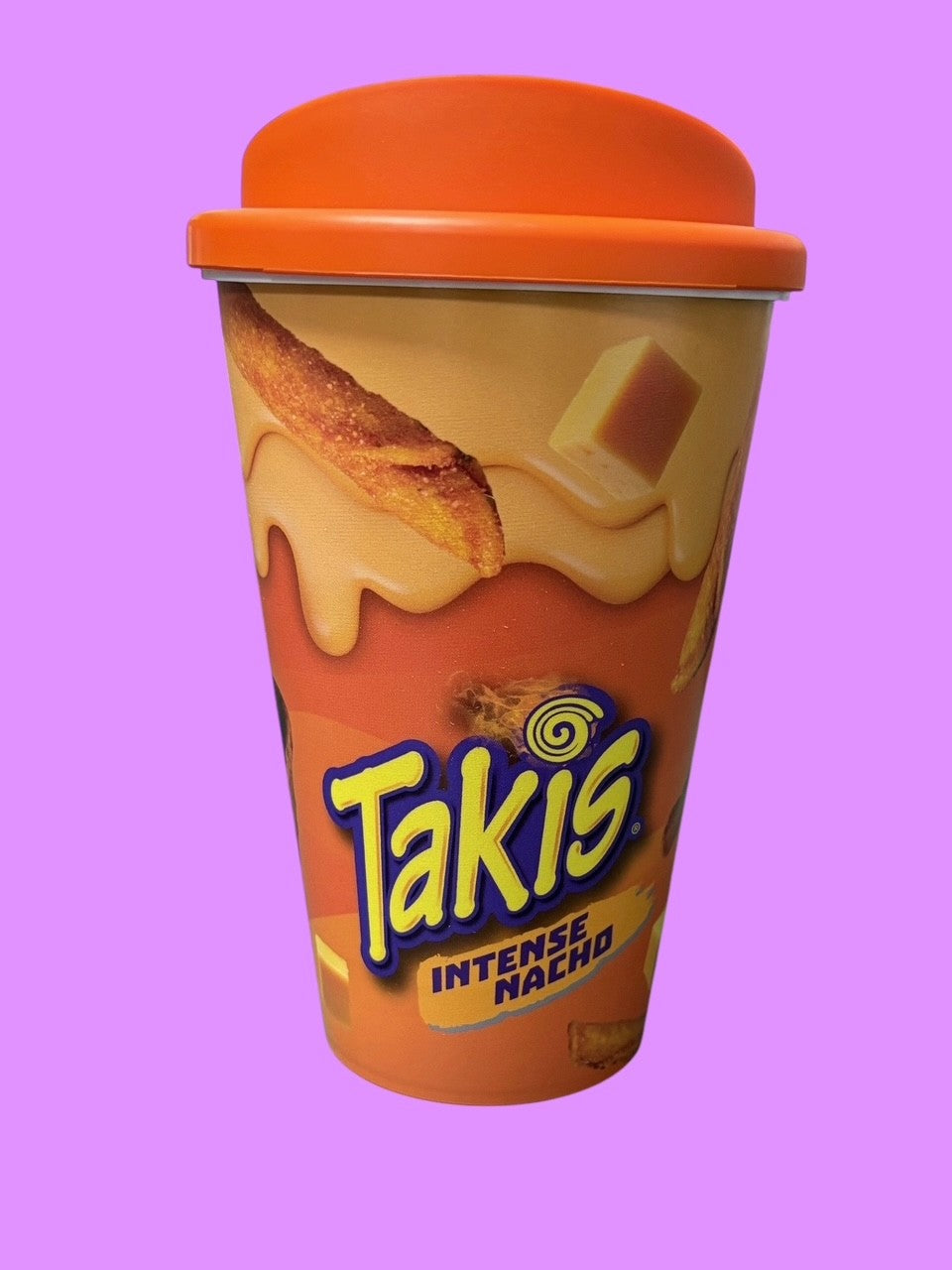 TAKIS Orange Intense Nacho Takeaway Cup