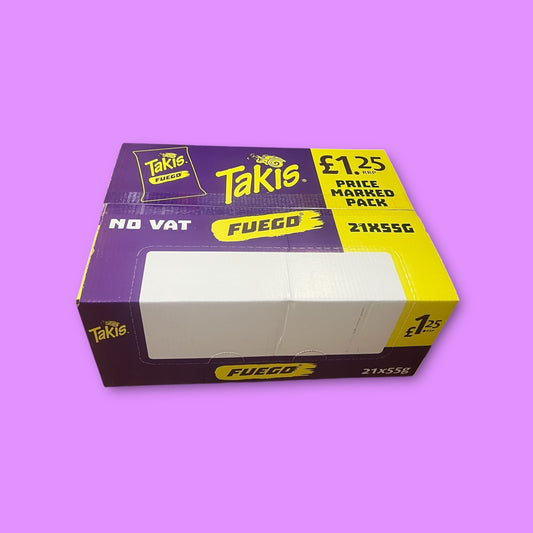Priced TAKIS Fuego 1CT 55g 1.115kg 21CS