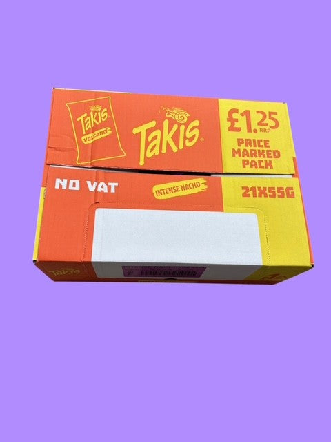 Priced TAKIS Intense Nacho 1CT 55g 1.115kg 21CS