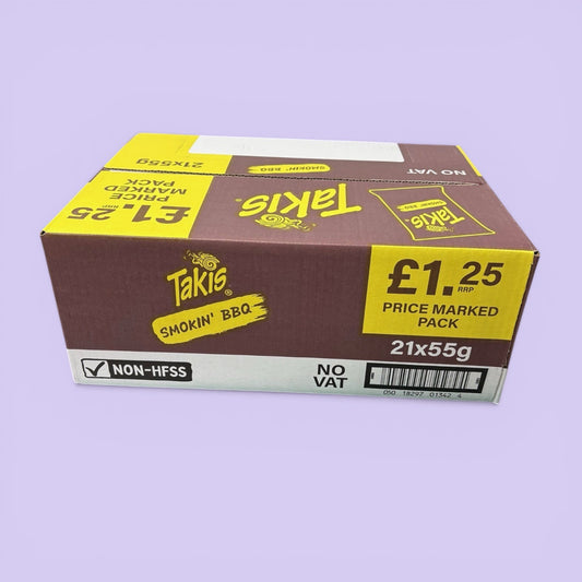 NON-HFSS Smokin BBQ 1CT 55G 1.155kg 21CS PMP