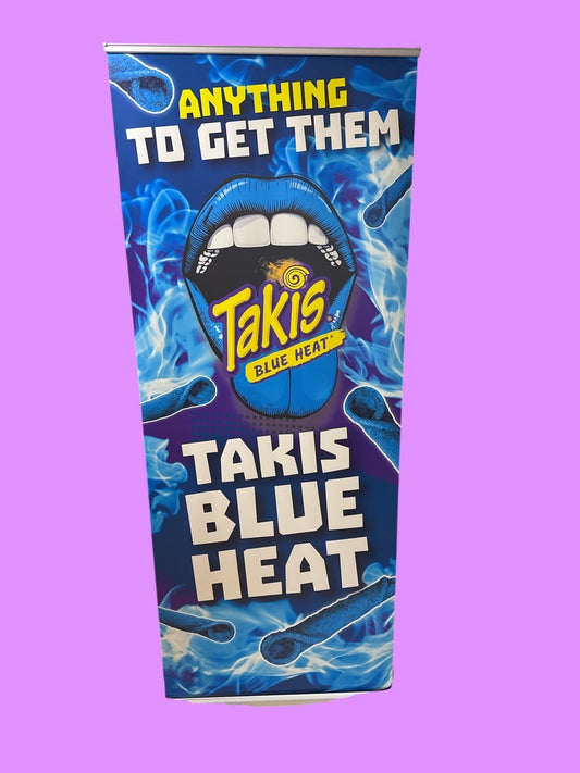 TAKIS Blue Heat Roller Banner
