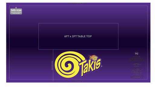TAKIS 6ft Tablecloth (1780 x 3260mm)
